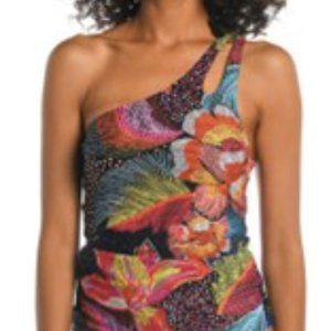 La Blanca Sunlit Soiree Swimsuit, Tankini Top & Bottom NWT, size 4